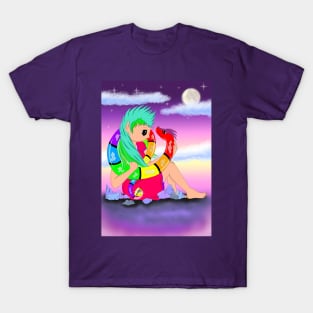 Crystal fairy and snake friend T-Shirt